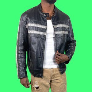 Vintage Styled Wilson’s Leather Biker Jacket